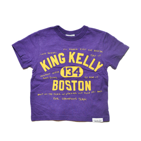 【オフィシャルチーム】スラブ天竺 両面ロゴTシャツ|90cm~150cm|1125250